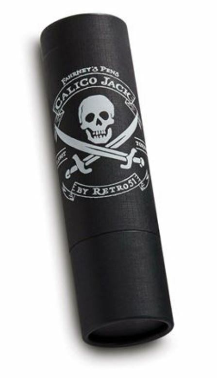 Retro 51 Big Shot CALICO JACK Pirate Skull Rollerball Pen - Glow-in-the-Dark