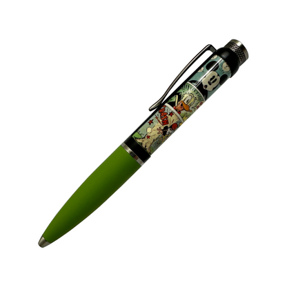 Retro 51 Pen  Mickey Deluxe Green Surprise BP  MMFD-01 Disney New  Open Org Tube