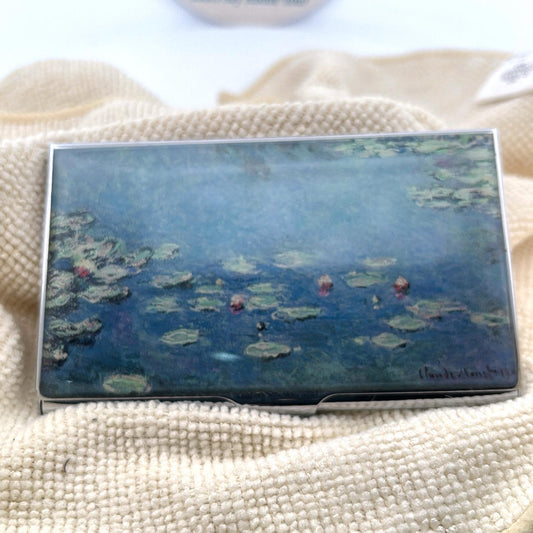 ACME Studios' "MONET Lilies" Business Card Case by CLAUDE MONET