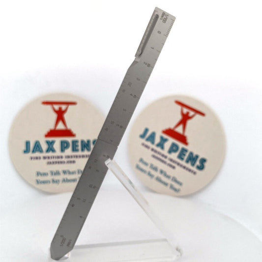 ACME Studios' "Scale-Silver" Retractable Pen by Architect SHIGERU BAN