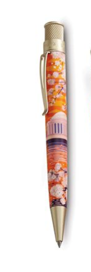 Retro 51 Cherry Blossom 2021 Rollerball Pen - NEW Sealed Tube - Limited Edition
