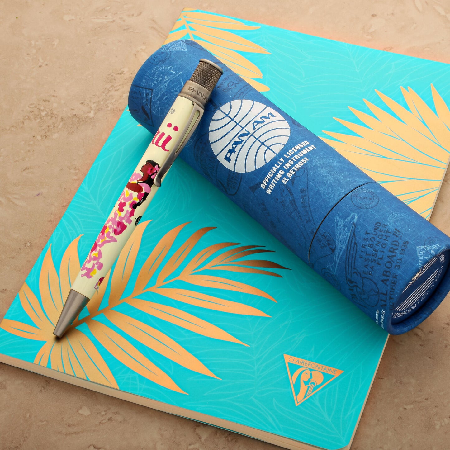 Retro 51  "PAN AM Hawaii Poster" Rollerball Pen- - NEW, Sealed and #'d