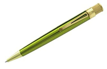 Retro 51, Classic  Rollerball Pen with Brass Accents, Kiwi (VRR-B1311K)