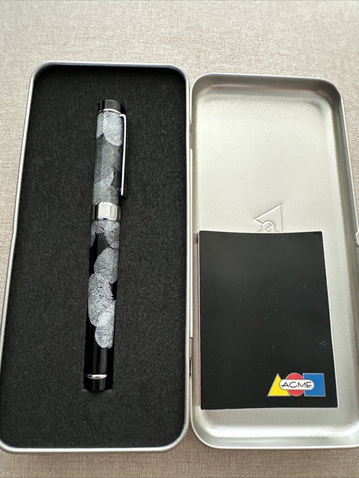 Acme Studios' "Fingerprints" Rollerball Pen by James Wines