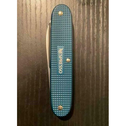 Victorinox Nespresso Blue Dharkan Teal Swiss Army Knife  Series 3 2018 New in Box
