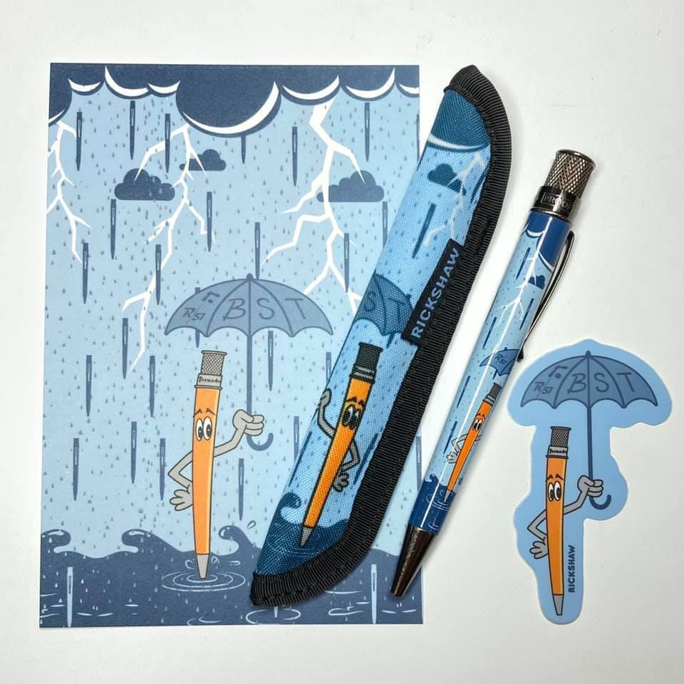 Rertro 51 Pen Tuesdays Forecast New Sealed #'d