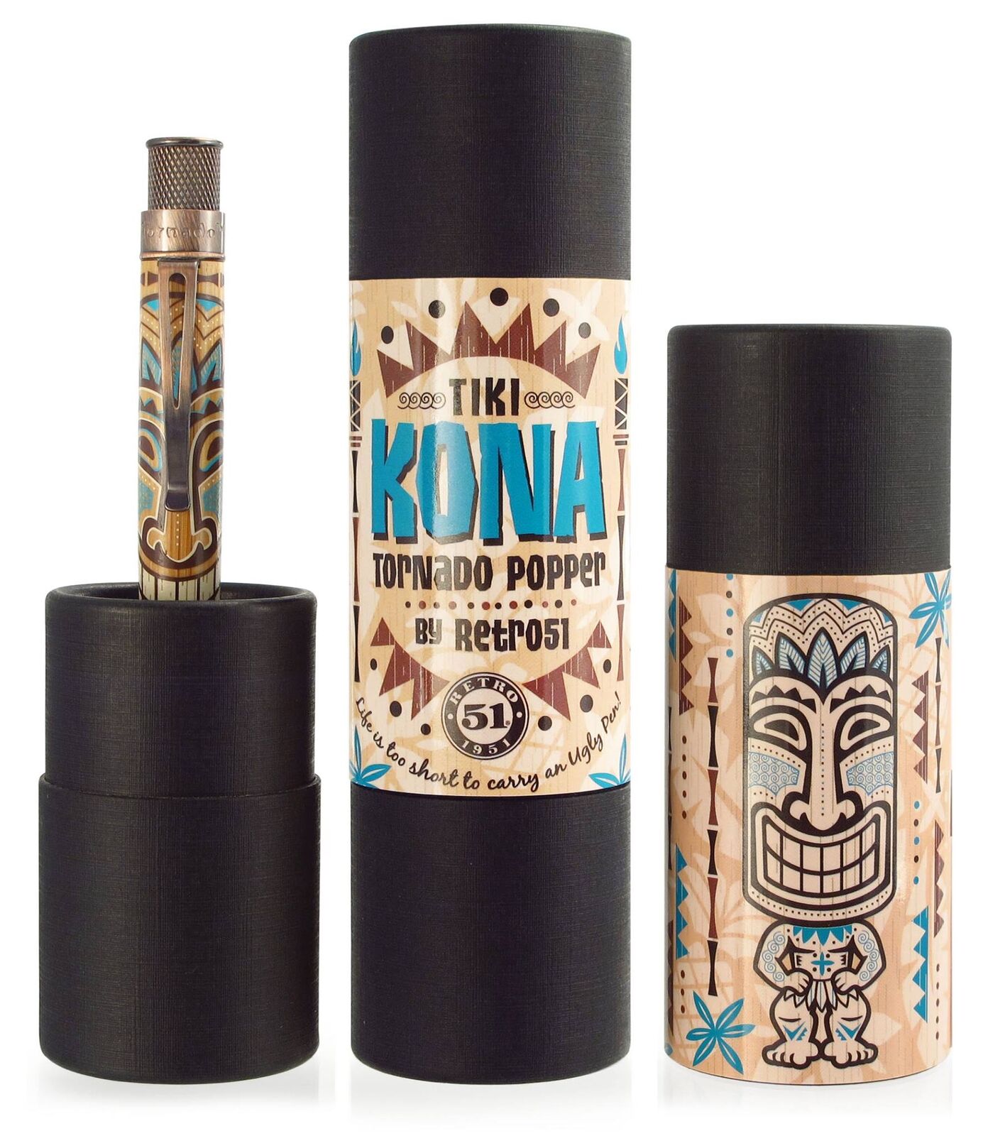 Retro 51 “TIKI KONA'  Rollerball Pen Rare Launched July 2017 L.E. SEALED