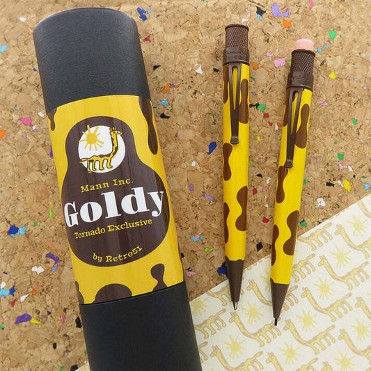 Retro 51 "Goldy" Pen and Pencil Set - sealed LOW # 19
