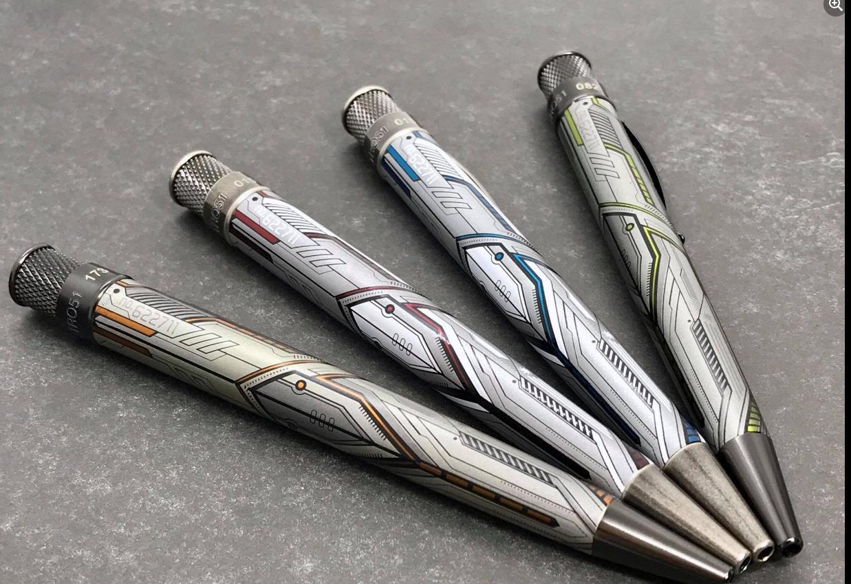 Retro 51 Rball ARGO MACH II Red and ARGO Peacock - sealed - matching numbers