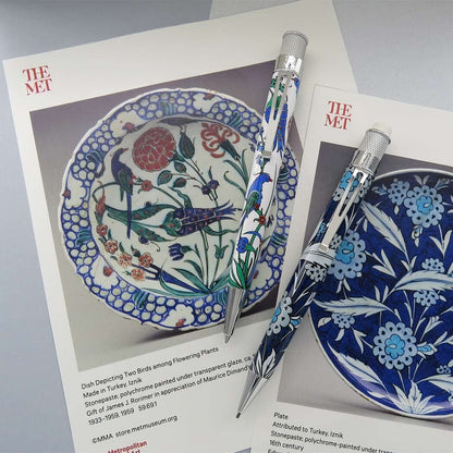 Retro 51 Pen & Pencil Set The Met Iznik Garden  SERIAL #1