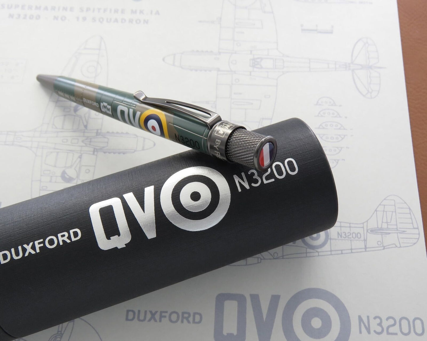 Retro 51 'Spitfire QV' Imperial War Museum Pen SERIAL #1