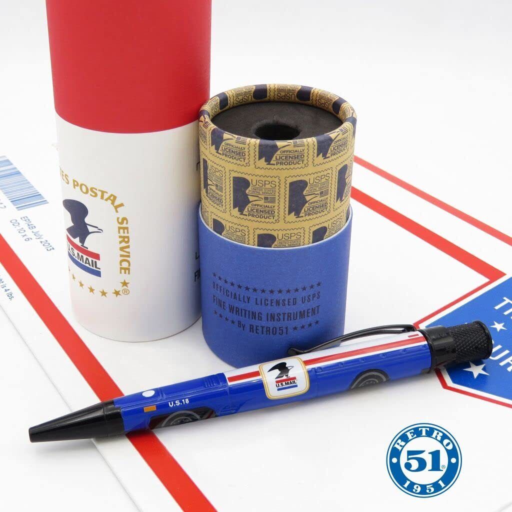 Retro 1951 Pen USPS Route Master Rollerball Sealed Serial #1