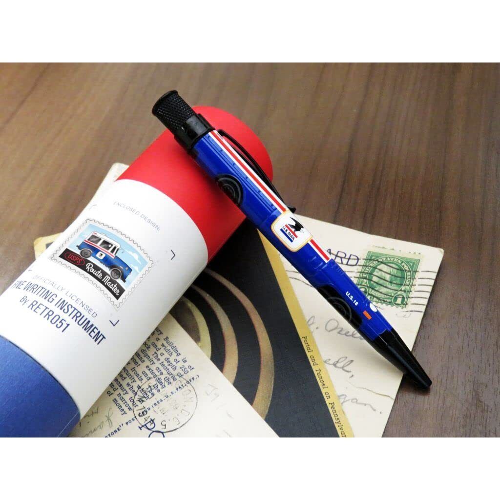 Retro 1951 Pen USPS Route Master Rollerball Sealed Serial #1