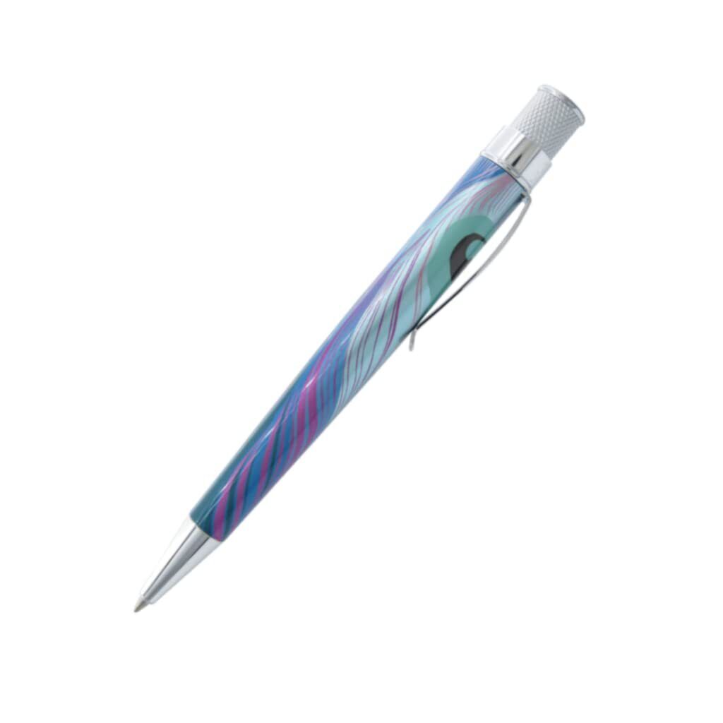 Retro 1951 Pen The Met Tiffany Favrile Peacock Rollerball Sealed Serial #1