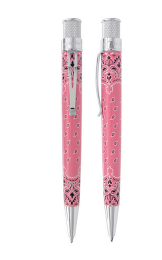 Retro 51 BANDIT - ANNIE Pink Bandana  Pen / Rollerball - Ltd Ed 0f 777