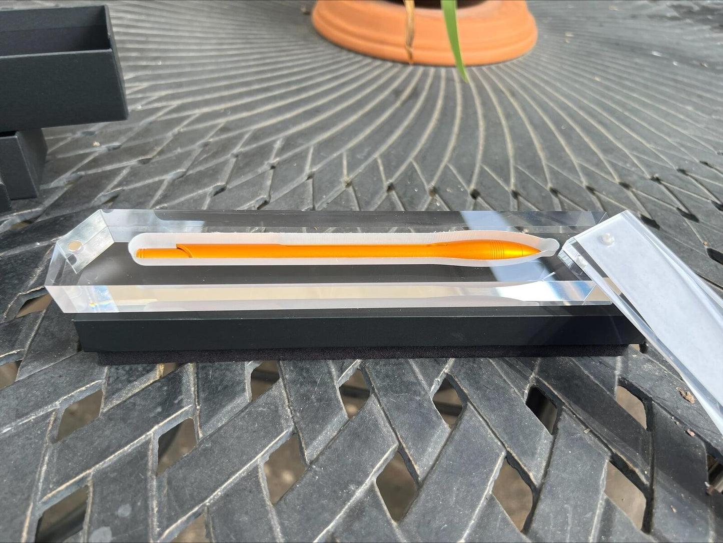 Rare and Awesome  Orange McLaren F1 Racing Pen -