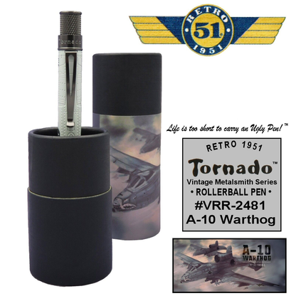 Retro 51 Metalsmith Series #VRR-2481 / A-10 Warthog Rollerball Pen