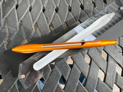 Rare and Awesome  Orange McLaren F1 Racing Pen -