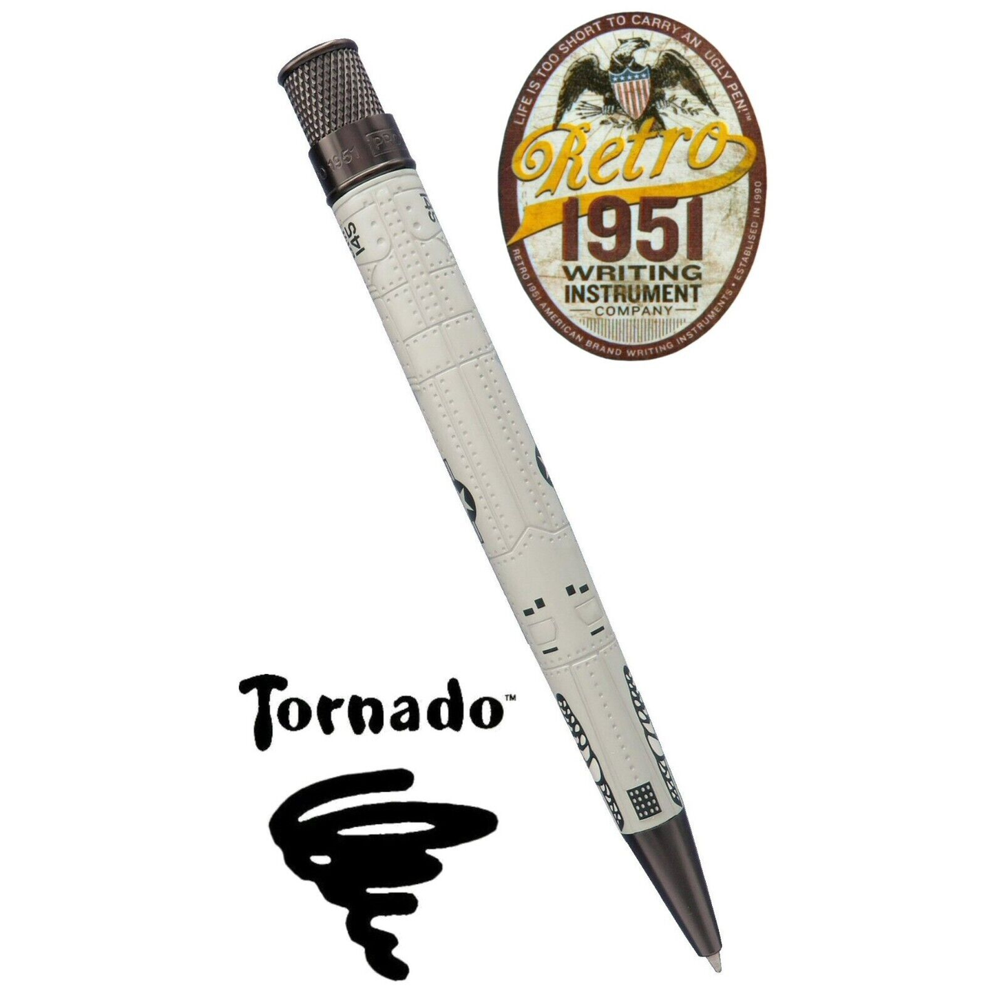Retro 51 Metalsmith Series #VRR-2481 / A-10 Warthog Rollerball Pen