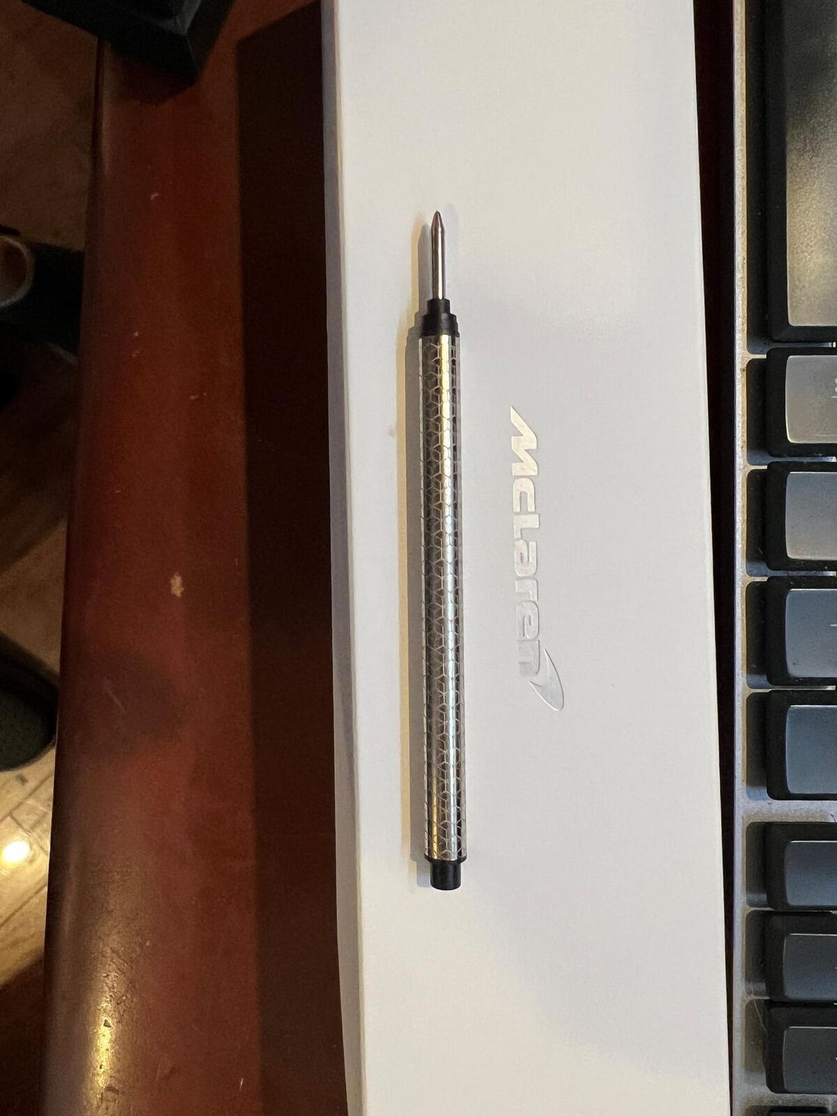 Rare and Awesome  Orange McLaren F1 Racing Pen -