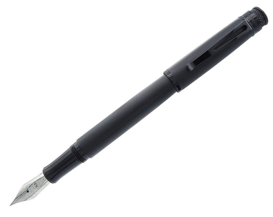 Retro 51  Fountain Pen, Matte Black Stealth, 1.1mm Nib (VRF-1701)