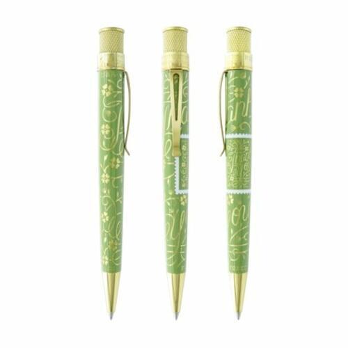 Retro 51 'Thank You' USPS Stamp Muted Green Rollerball Pen-  'd, sealed