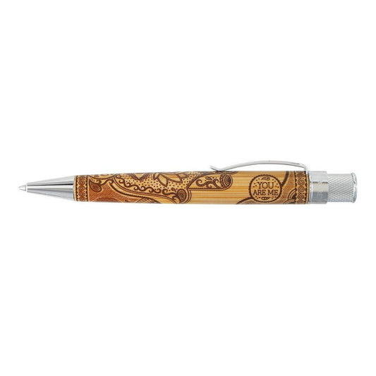 Retro 51  Yoga Edition Hamsa Bamboo Ballpoint Pen (VBP-1738)