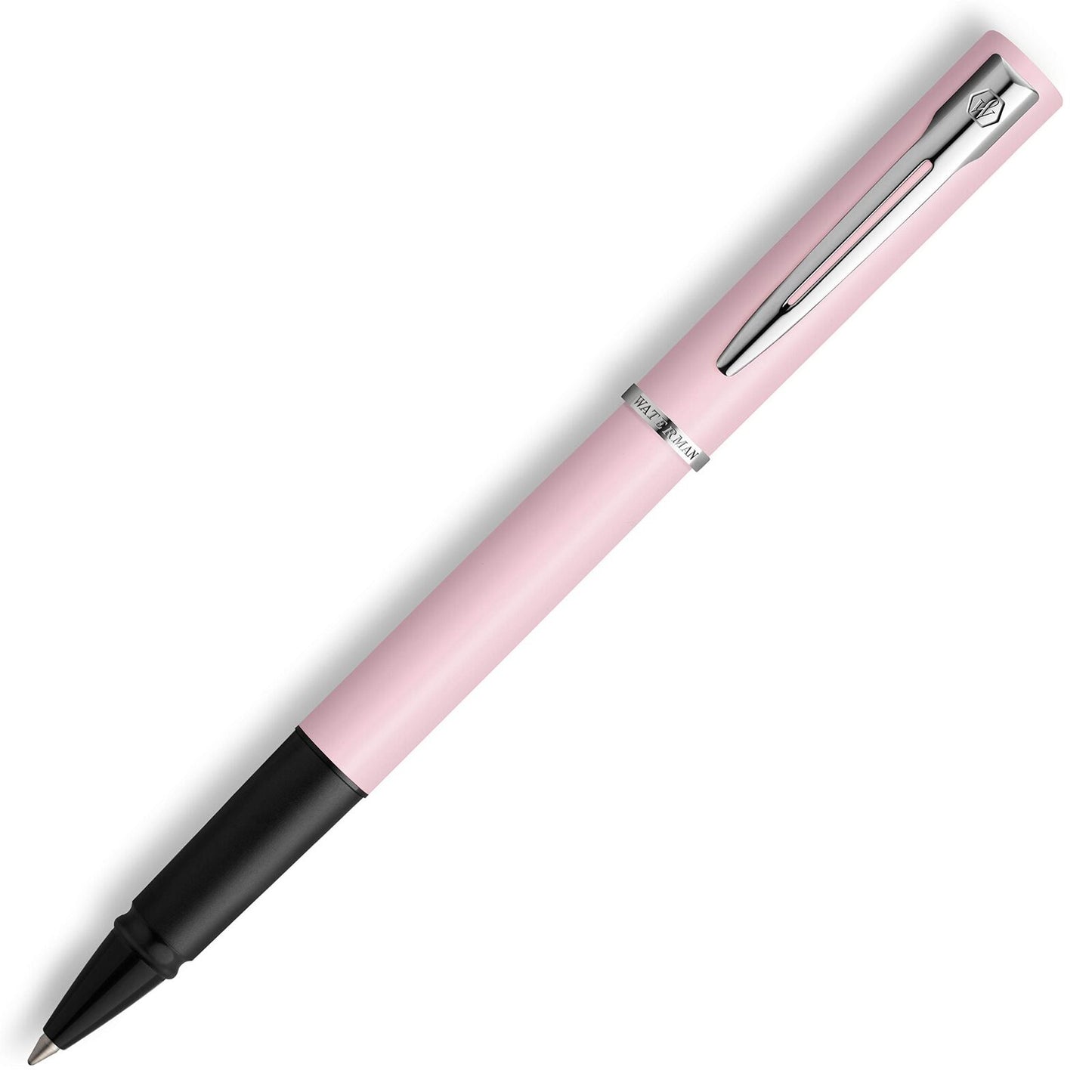 Waterman Allure Rollerball Pen | Macaron Pink Matte Lacquer with Chrome Trim |