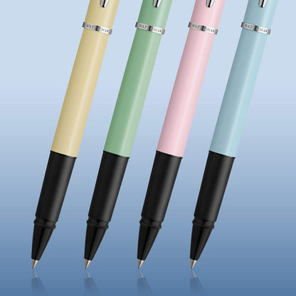 Waterman Allure Rollerball Pen | Macaron Pink Matte Lacquer with Chrome Trim |