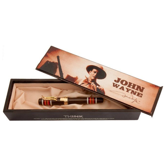 John Wayne LE Rollerball Pen by THINK # 052/888 New w/ Cool Wood Box