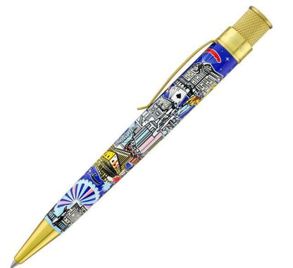 Retro 51 Rollerball Pen- Vegas Skyline LE- NEW Sealed #'d