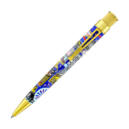Retro 51 Rollerball Pen- Vegas Skyline LE- NEW Sealed #'d
