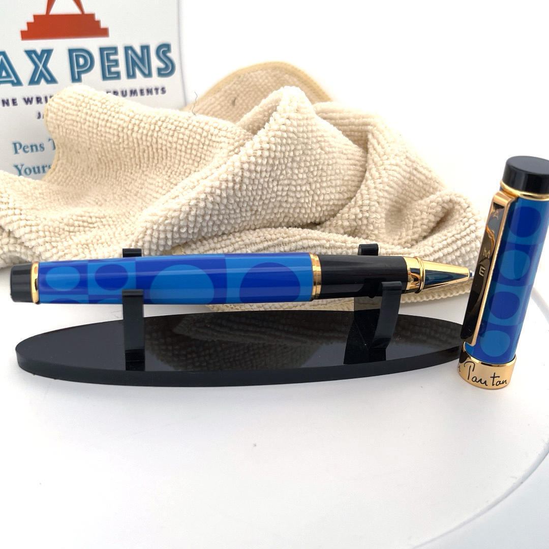 ACME Studios' "Geometri Blue" Rollerball Pen by V. PANTON