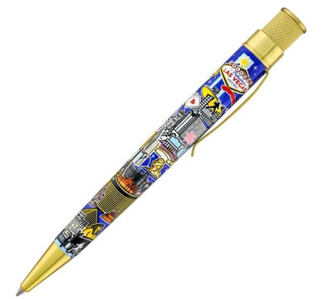 Retro 51 Rollerball Pen- Vegas Skyline LE- NEW Sealed #'d