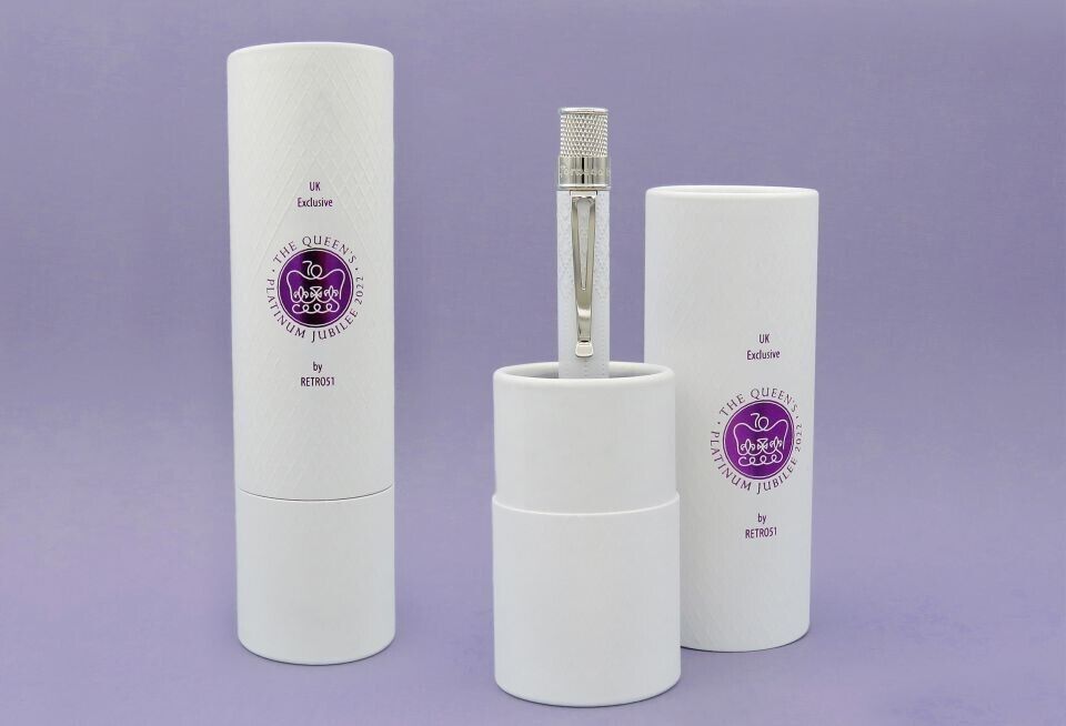 Retro 51 UK Exclusive The Queen's Platinum Jubilee 2022 RB Pen FACTORY SEALED!!!