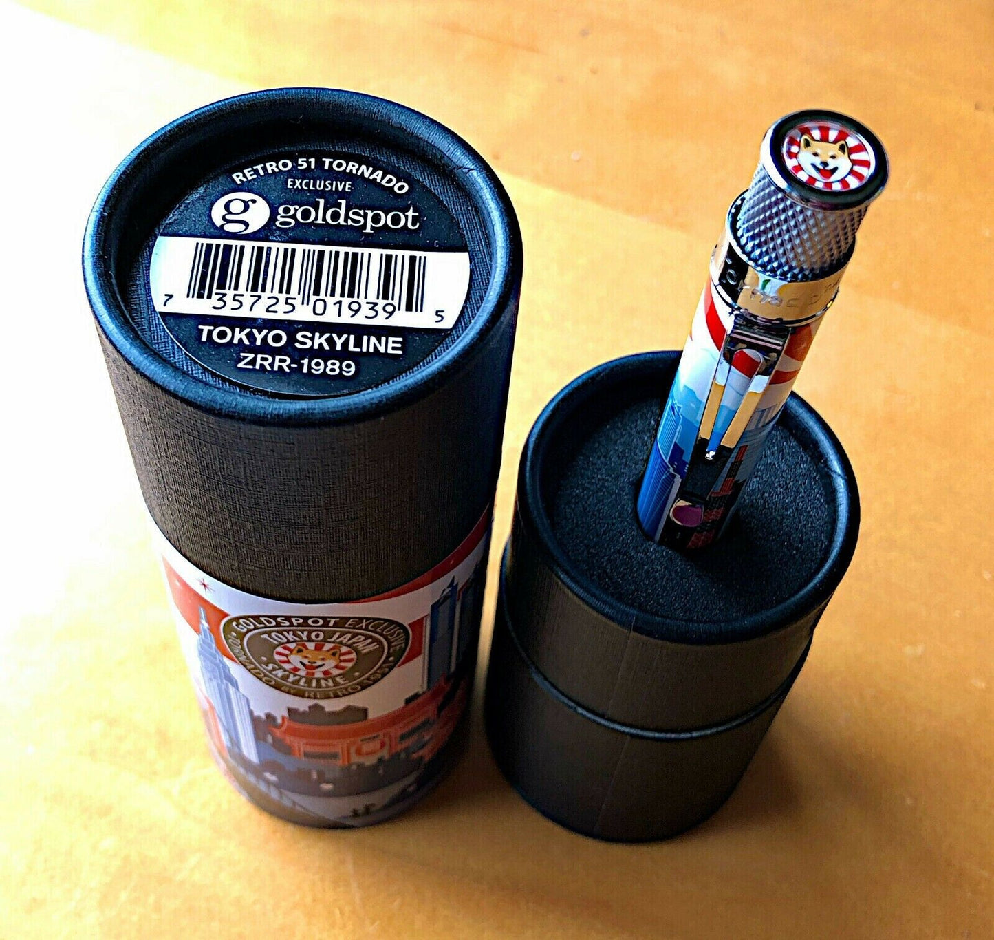 Retro 51  TOKYO SKYLINE  - Ltd Ed of 707 - Rollerball / Pen - ZRR - 1989