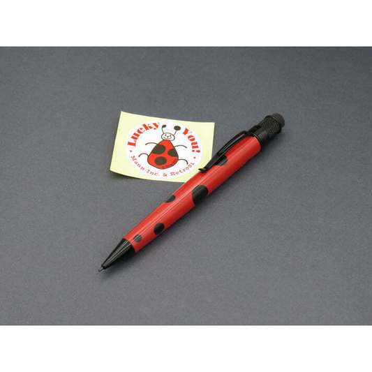 Retro 51  Pencil- Lucky  the Lady Bug Pencil - Limited Ed. Low #010 and #24