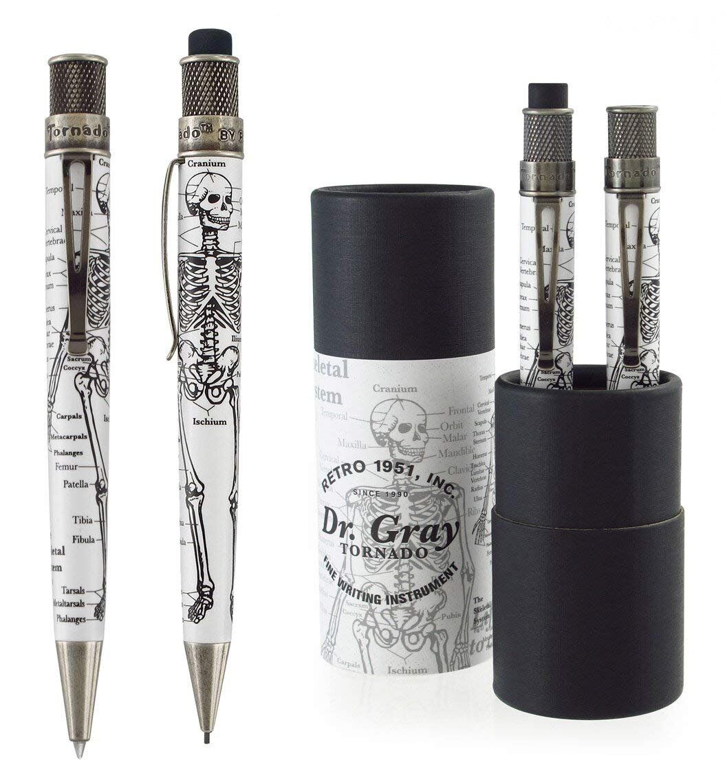 Retro 51 Pen & Pencil Set, Dr Gray (VRS-1346)