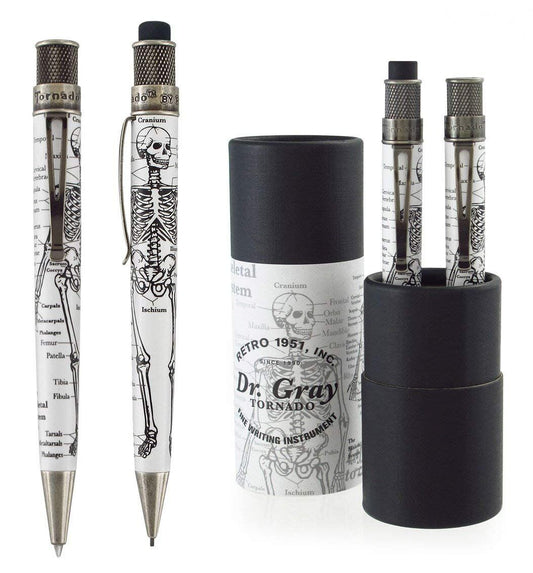 Retro 51 Pen & Pencil Set, Dr Gray (VRS-1346)