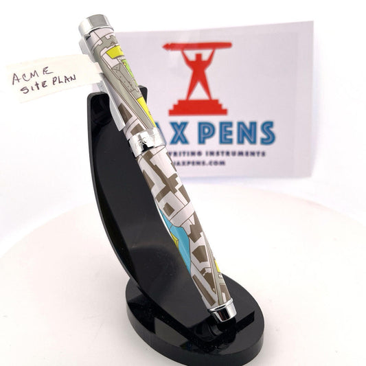 ACME Studios' "Site Plan" Rollerball Pen by Sister Architects HARIRI & HARIRI