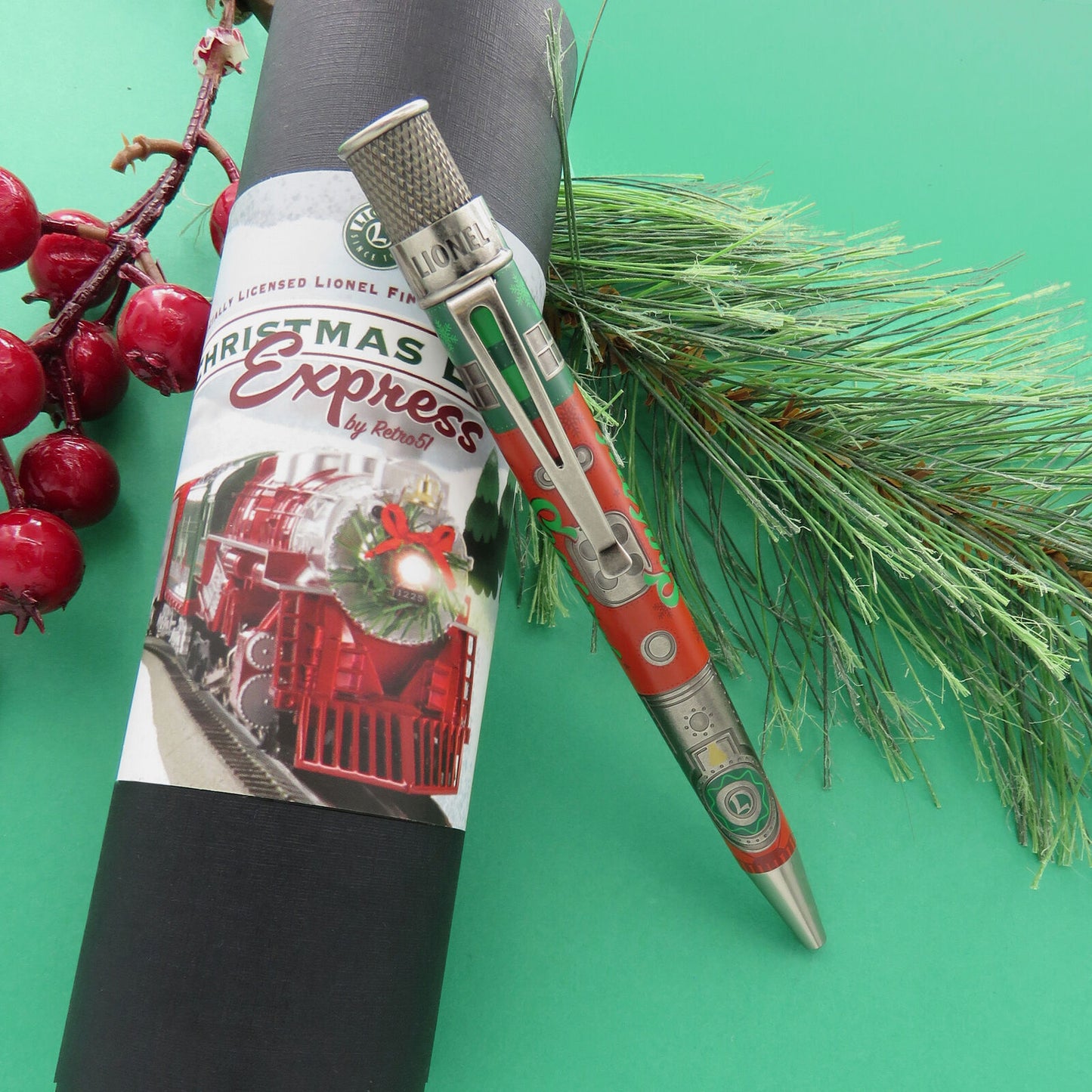 Retro 51 'Christmas Light Express'  Rollerball Pen  - LE,  ed, New