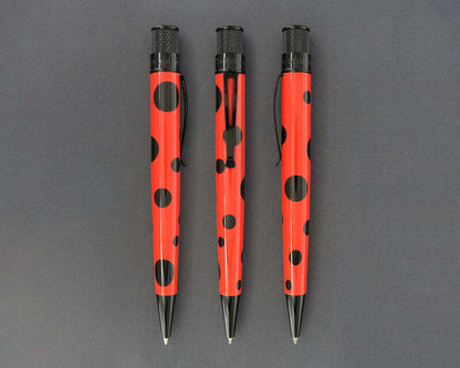 Retro 51 Lucky The Lady Bug Rollerball Pen LE Sealed & #'d - ZRR-2227