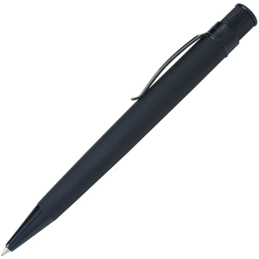 Retro 51 Stealth Black RBall Pen New and Sealed VRR-1701