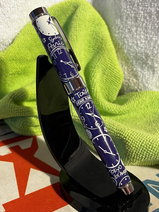 ACME Studios' "Clocks" Rollerball Pen by Nancy Wolff