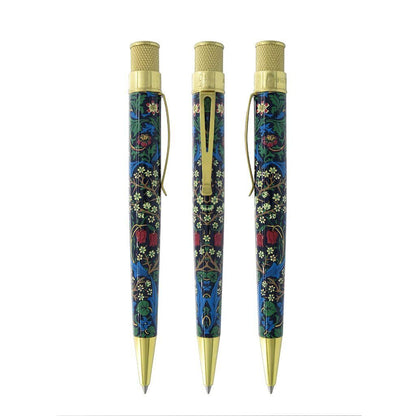 Retro 51 x Metropolitan W Morris Blackthorn Rollerball Pen (MRR-2124)