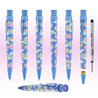 Retro 51 April Showers Rollerball Pen- NEW-SEALED-#'d