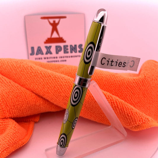 ACME Studios' “Cities”  Rollerball Pen by Artist ALDO CIBIC