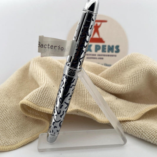 ACME Studios' “BACTERIO” Etched Rollerball Pen by a MEMPHIS Founder E. SOTTSASS