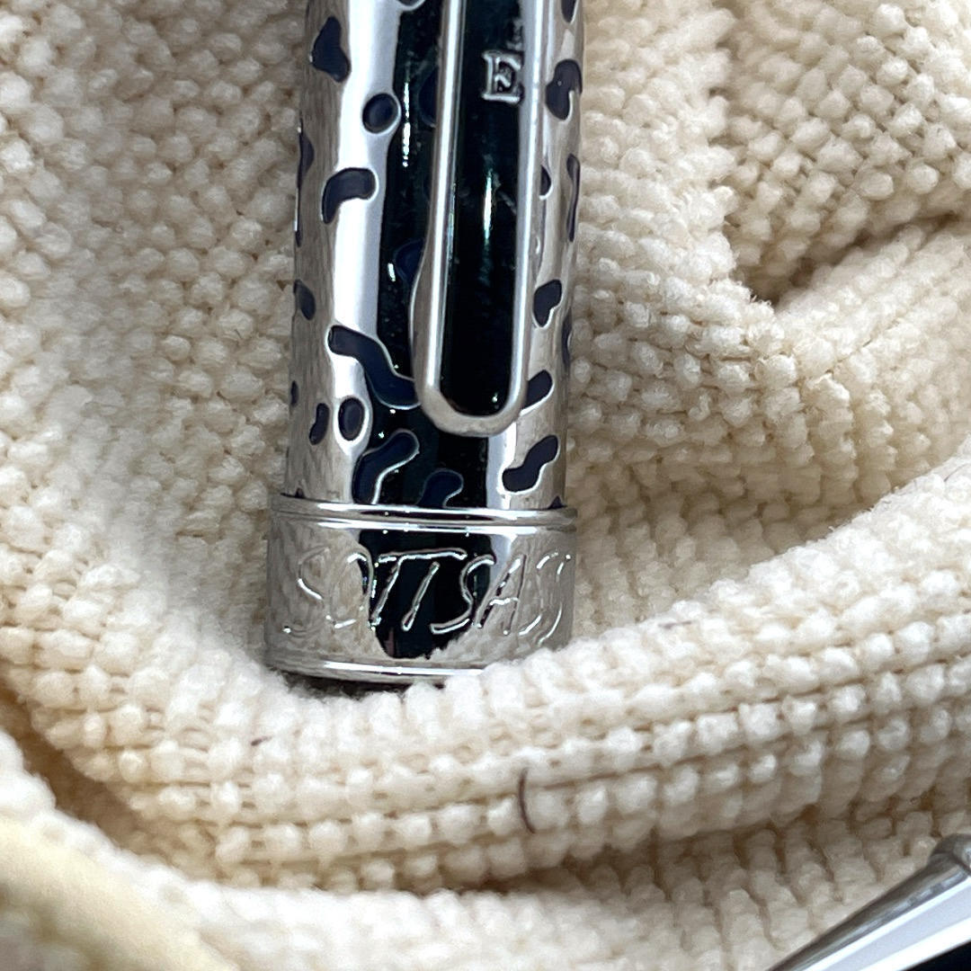 ACME Studios' “BACTERIO” Etched Rollerball Pen by a MEMPHIS Founder E. SOTTSASS