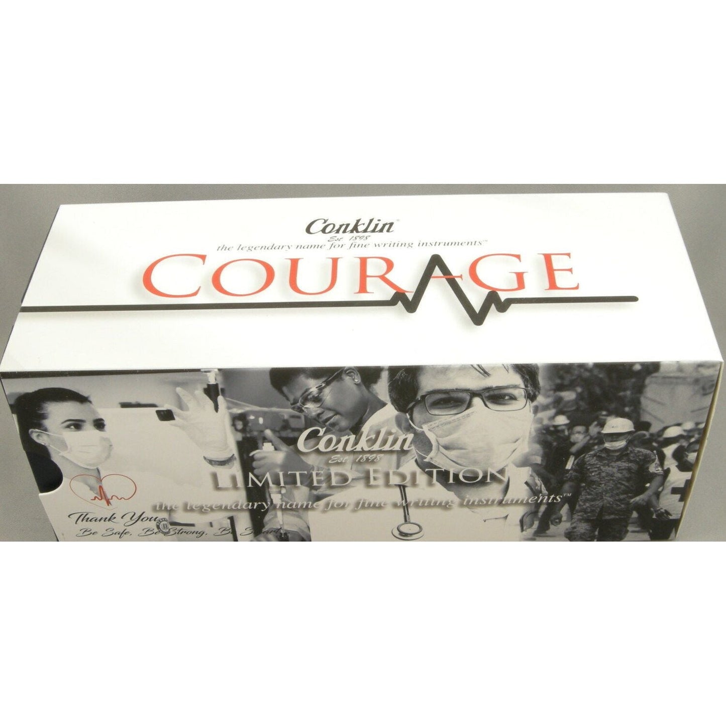 Conklin All-American Courage Limited Edition Graphite & Rose Gold Ballpoint Pen